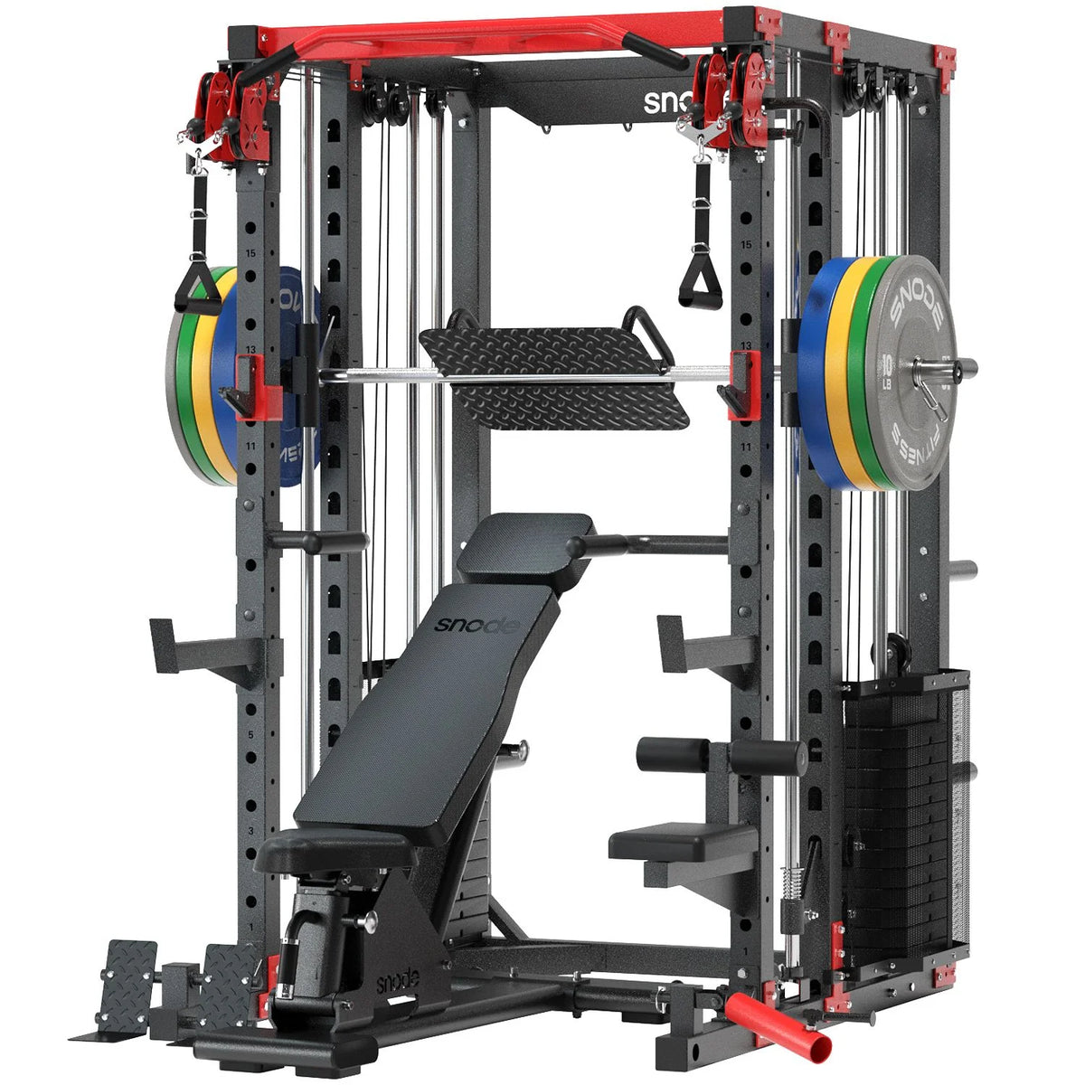 Home Gym Smith Machine - ALL10 Pro with 350LB Weight Stack