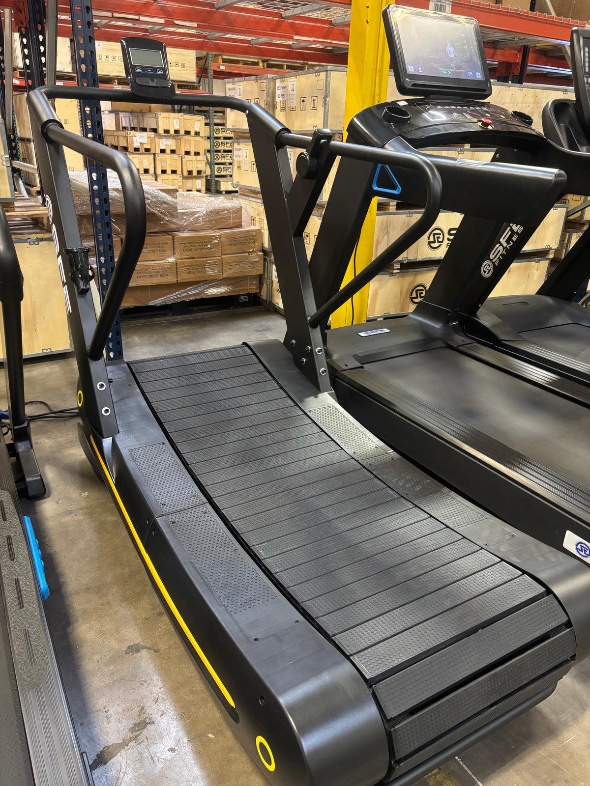 SFE Curved Air Runner Elite Pro Treadmill with Sled Training