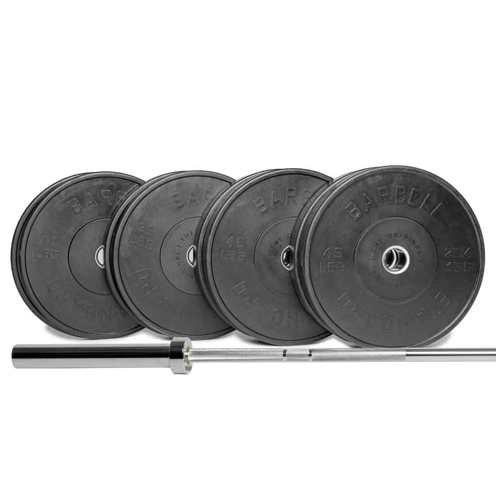 Barbell Standard Olympic Barbell & Weight Set Bundle Builder – Customizable Barbell and Weight Plate Packages for Home & Commercial Gyms
