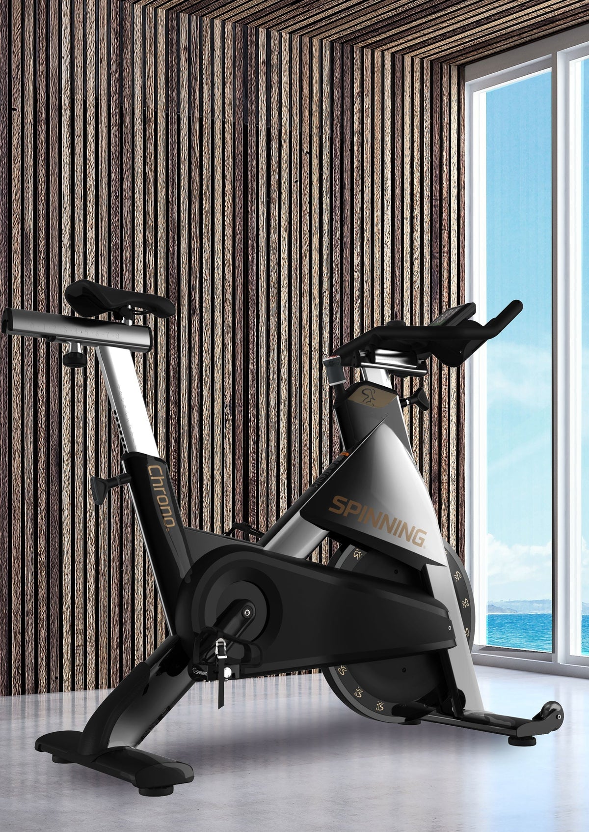 Spinning Chrono Commercial Indoor Cycle – ±1% Power, Magnetic Resistance