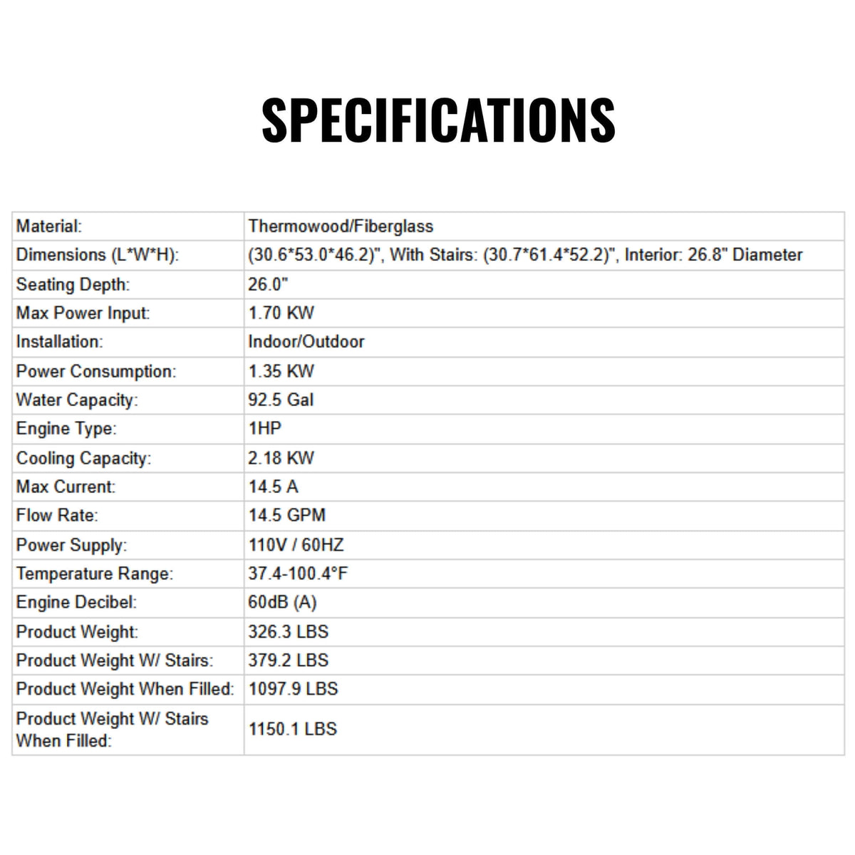 Icetubs IceBarrel Hot & Cold Plunge – Thermowood, 37.4–100.4°F