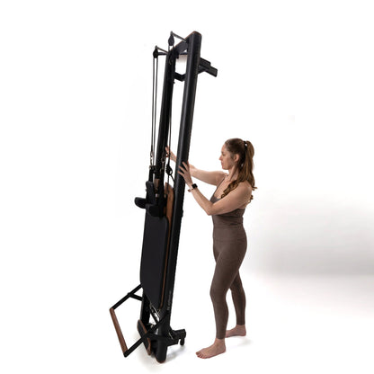 Peak Pilates fit™ Reformer with Long/Short Box – Studio-Height Pilates Reformer