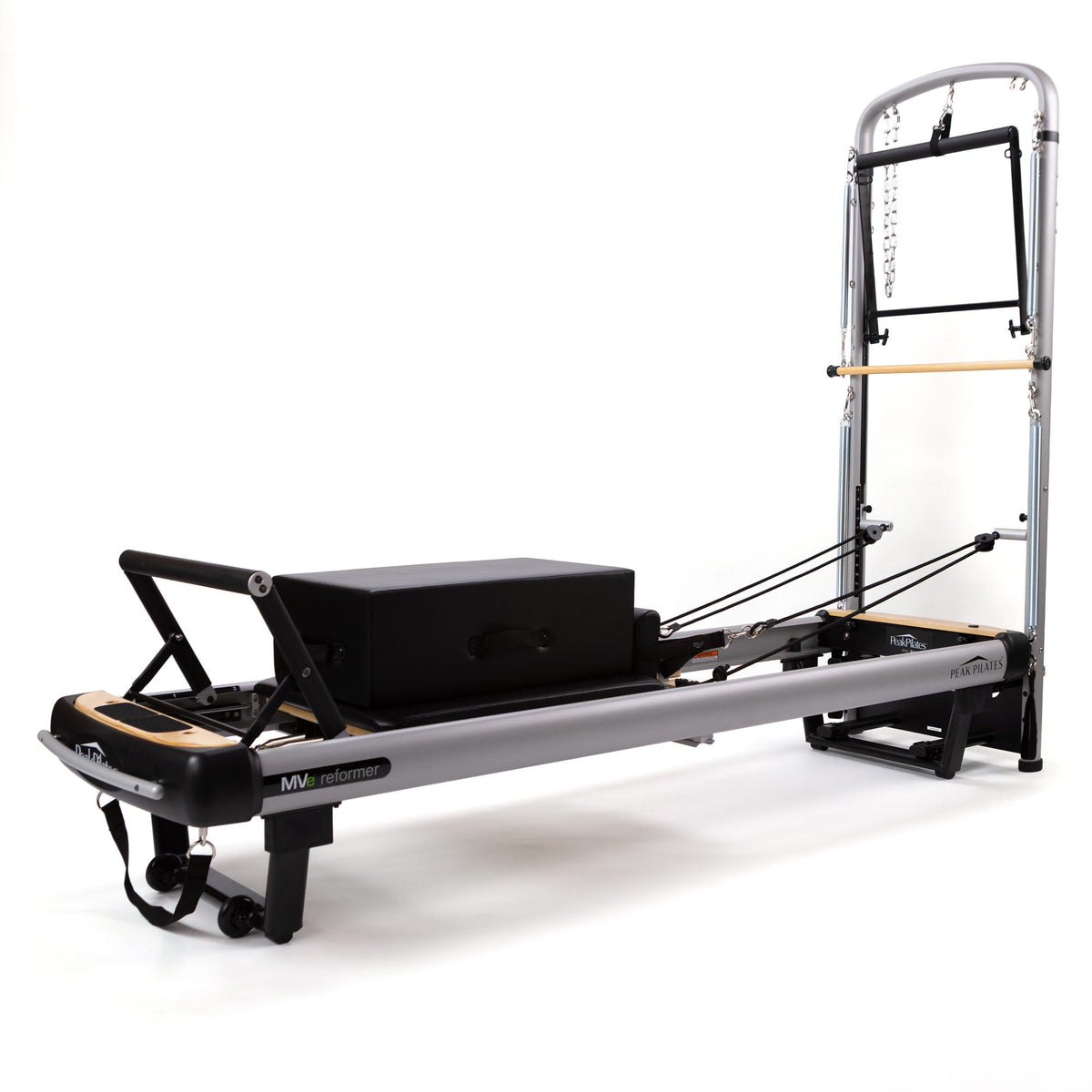 Peak Pilates MVe® Reformer with Tower – 3-in-1 Reformer, Tower &amp; Mat System