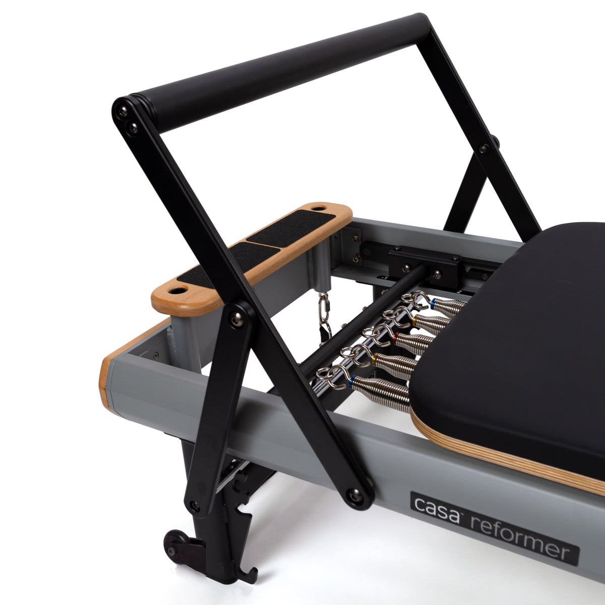 Peak Pilates casa™ Reformer with Long/Short Box – Compact Home Pilates Reformer