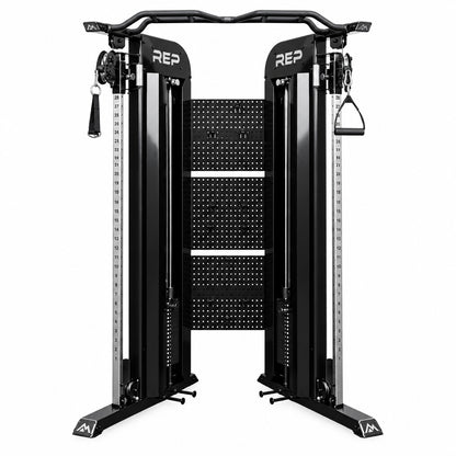 Fitness Arcadia™ Functional Trainer- All in One Functional Trainer and Cable Machine for Home and Garage Gym!- Optional Weight Stack Upgrades and Attachment Packages
