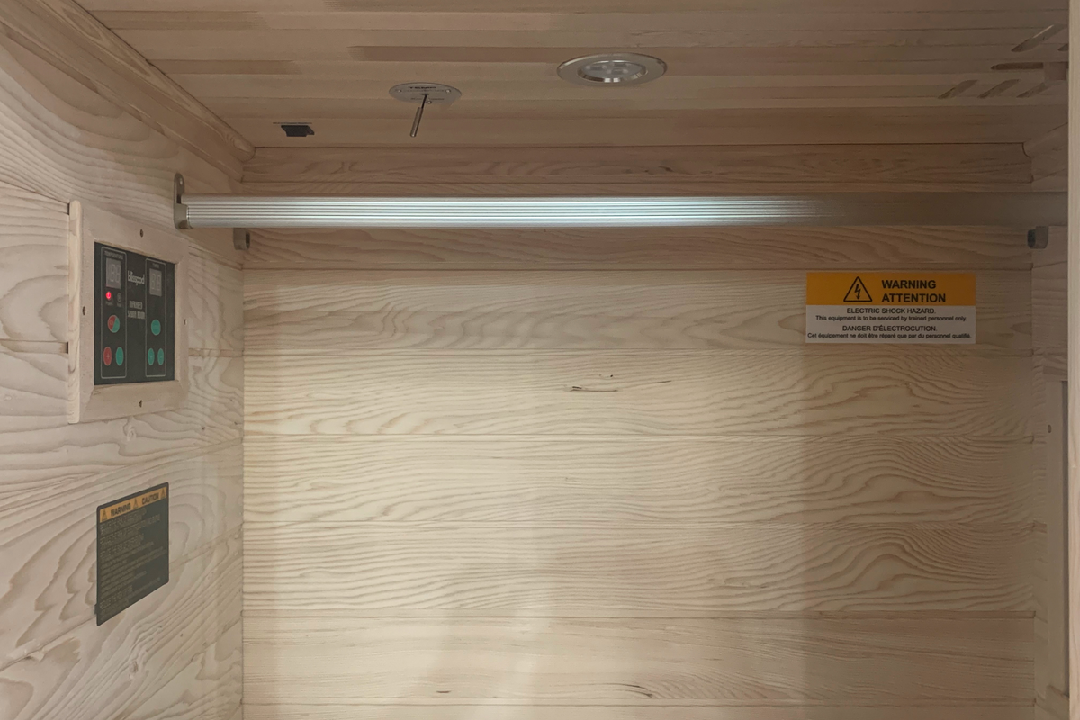 Blisspod Vienna 1-Person Far Infrared Sauna – Low EMF, Hemlock