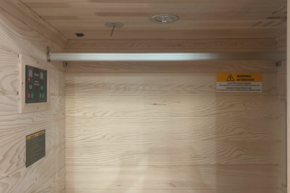 Blisspod Vienna 1-Person Far Infrared Sauna – Low EMF, Hemlock