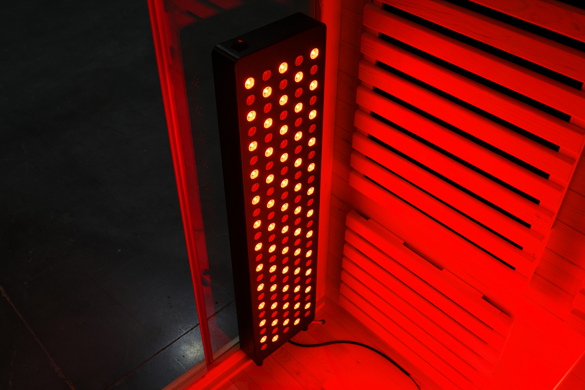 Blisspod Venetian RED 3-Person Full Spectrum Infrared Sauna with Red Light &amp; WiFi