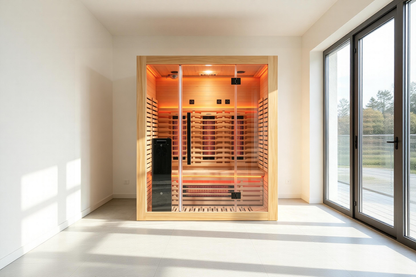 Blisspod Venetian RED 3-Person Full Spectrum Infrared Sauna with Red Light &amp; WiFi