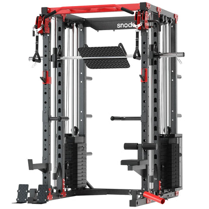 Home Gym Smith Machine - ALL10 Pro with 350LB Weight Stack