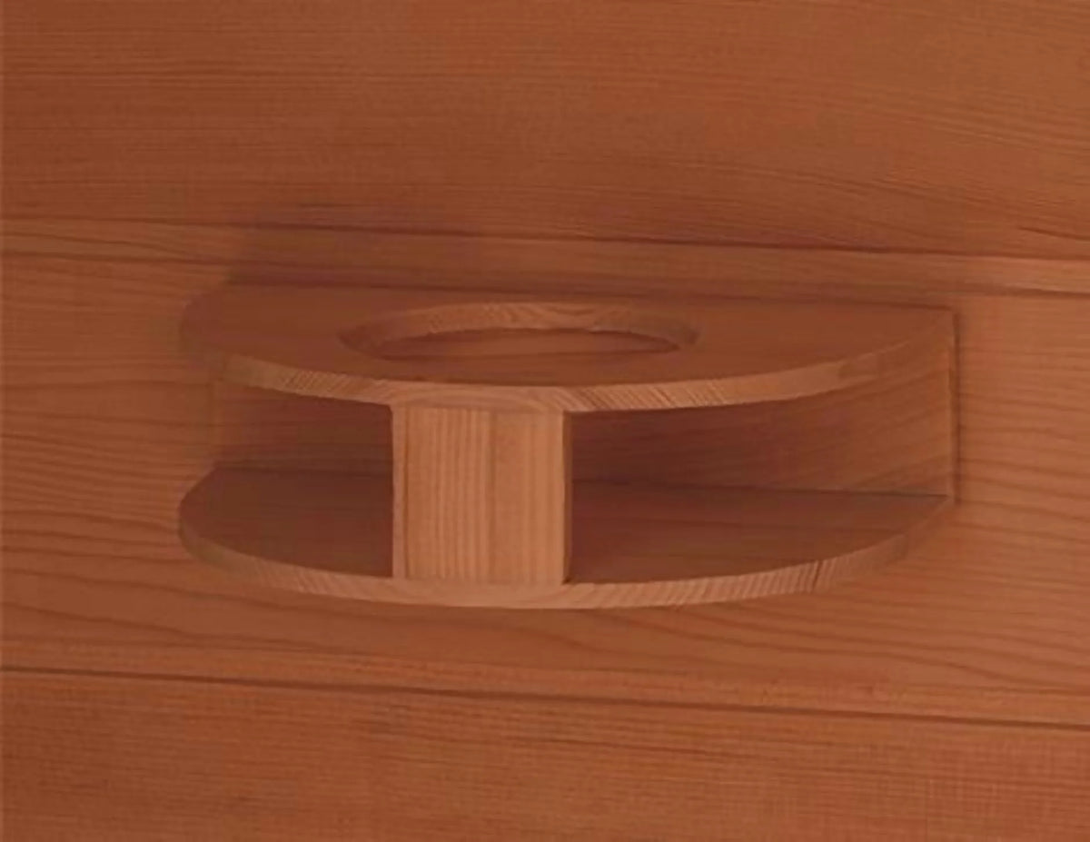 Sunray Sierra 2-Person Infrared Cedar Sauna with Carbon Heaters