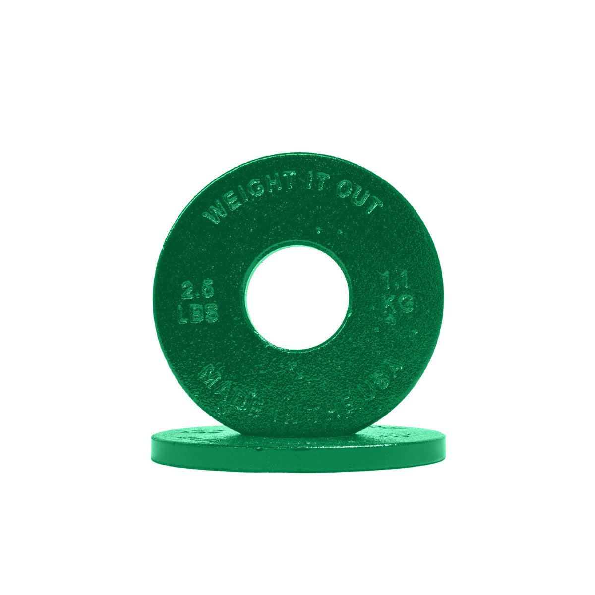 Standard 1" Cast Iron Machined Weight Plates – Pair