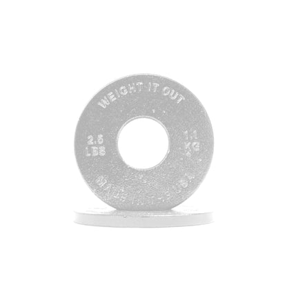 Standard 1" Cast Iron Machined Weight Plates – Pair