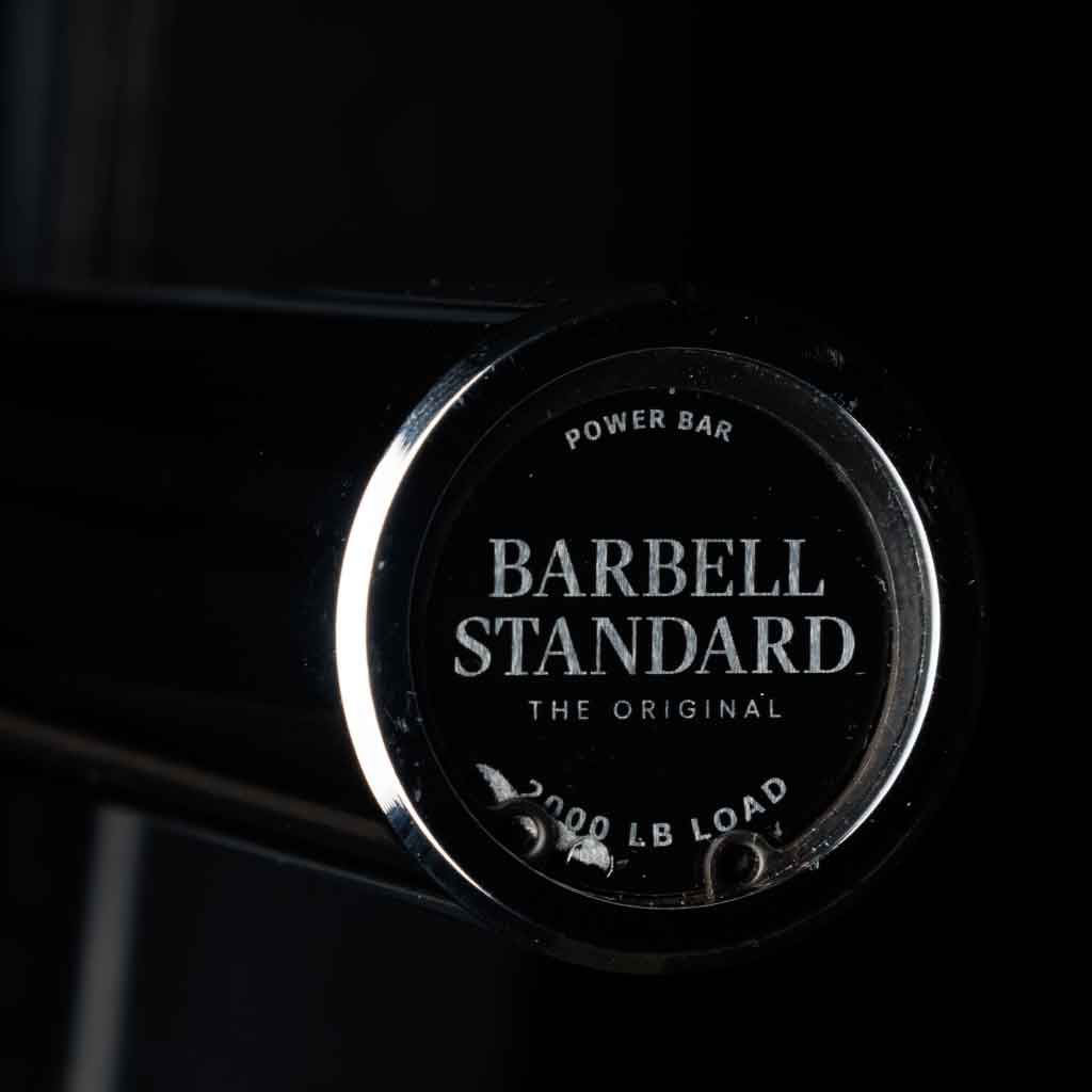 Barbell Standard 2000 Powerlifting Barbell Weight Sets – 206,000 PSI Steel Power Bar with Olympic Weight Plates and Bronze Bushings