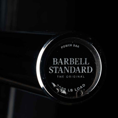 Barbell Standard 2000 Powerlifting Barbell Weight Sets – 206,000 PSI Steel Power Bar with Olympic Weight Plates and Bronze Bushings