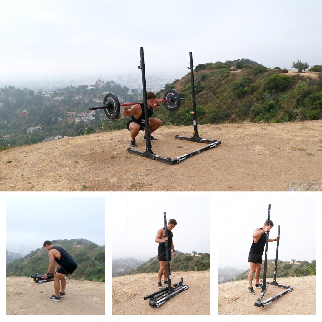 Verse Agile Rack PRO – Portable Folding Squat Rack