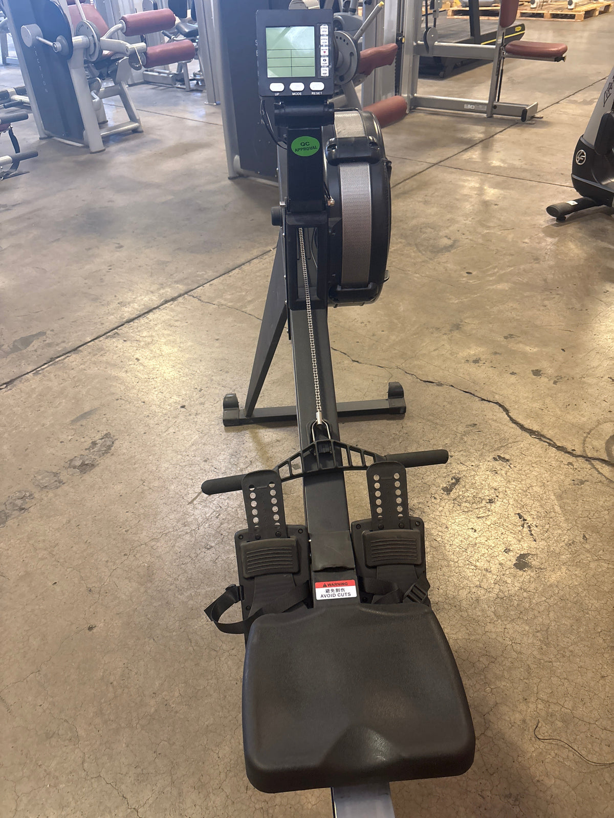 SFE Air Rowing Machine ELITE with Performance Monitor – Commercial Air Rower