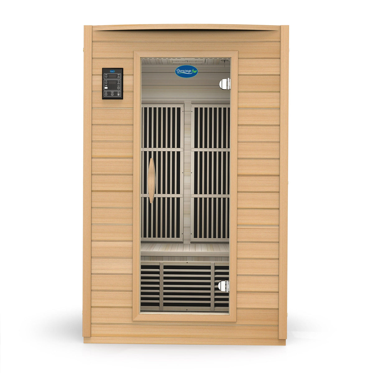 Durasage 2-Person Far Infrared Sauna – Canadian Hemlock, 1700W