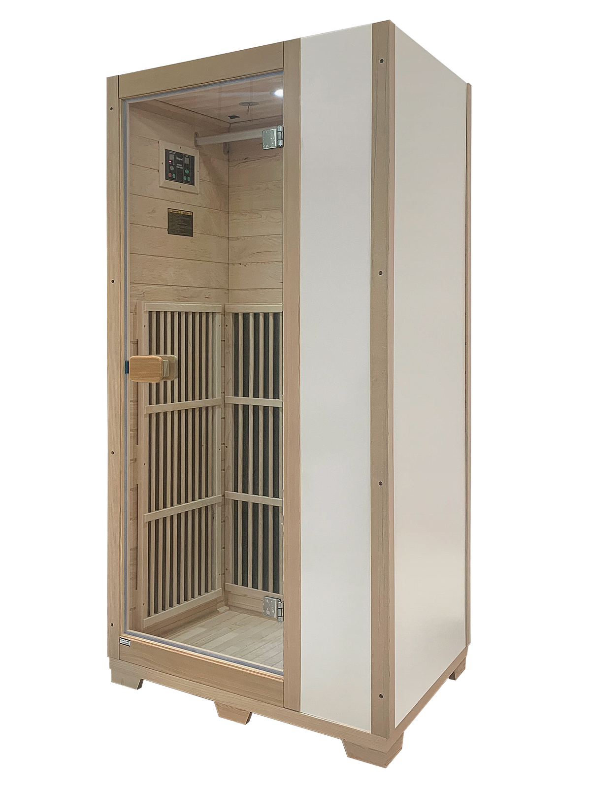 Blisspod Vienna 1-Person Far Infrared Sauna – Low EMF, Hemlock