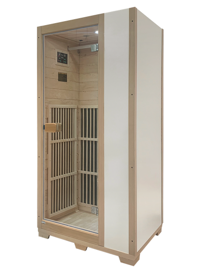 Blisspod Vienna 1-Person Far Infrared Sauna – Low EMF, Hemlock
