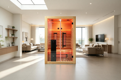 Blisspod Venetian RED 2-Person Full Spectrum Infrared Sauna with Red Light & WiFi