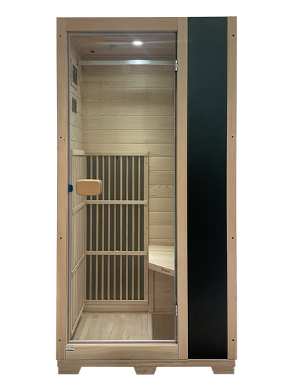 Blisspod Vienna 1-Person Far Infrared Sauna – Low EMF, Hemlock