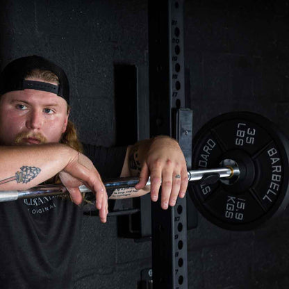 Barbell Standard Olympic Weight Plate Sets – Cast Iron Weight Plates with 2% Weight Tolerance and Black Powder Coat Finish