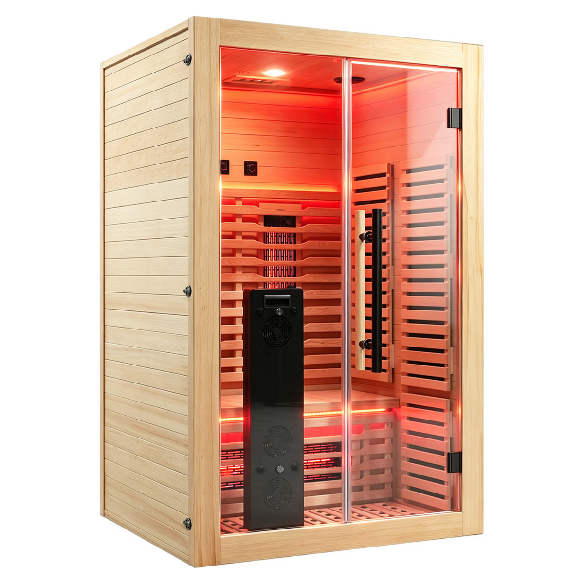 Blisspod Venetian RED 2-Person Full Spectrum Infrared Sauna with Red Light & WiFi