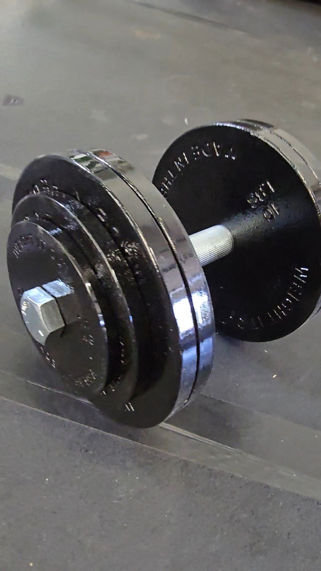 Standard 1" Cast Iron Loadable Adjustable Dumbbell Sets – 110 lb, 190 lb &amp; 270 lb