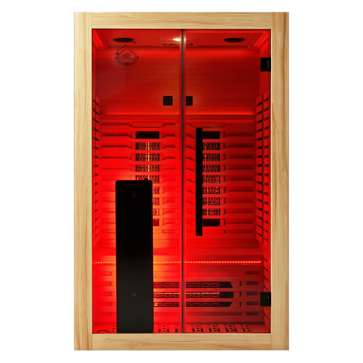 Blisspod Venetian RED 2-Person Full Spectrum Infrared Sauna with Red Light & WiFi