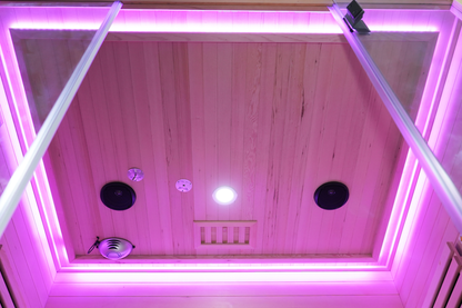 Blisspod Venetian RED 3-Person Full Spectrum Infrared Sauna with Red Light &amp; WiFi
