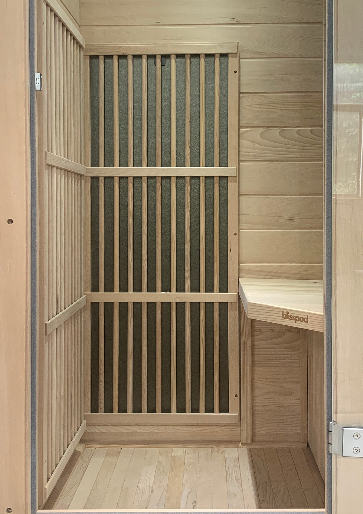 Blisspod Vienna 1-Person Far Infrared Sauna – Low EMF, Hemlock