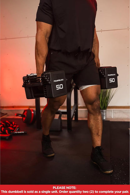 Pro 100 EXP Single Adjustable Dumbbell, 5-100 Lb