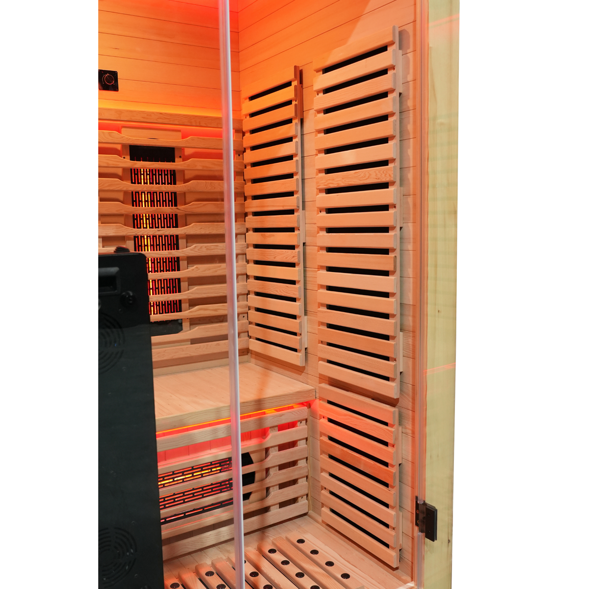 Blisspod Venetian RED 2-Person Full Spectrum Infrared Sauna with Red Light & WiFi