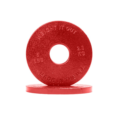 Cast Iron Machined Weight Plate Pairs