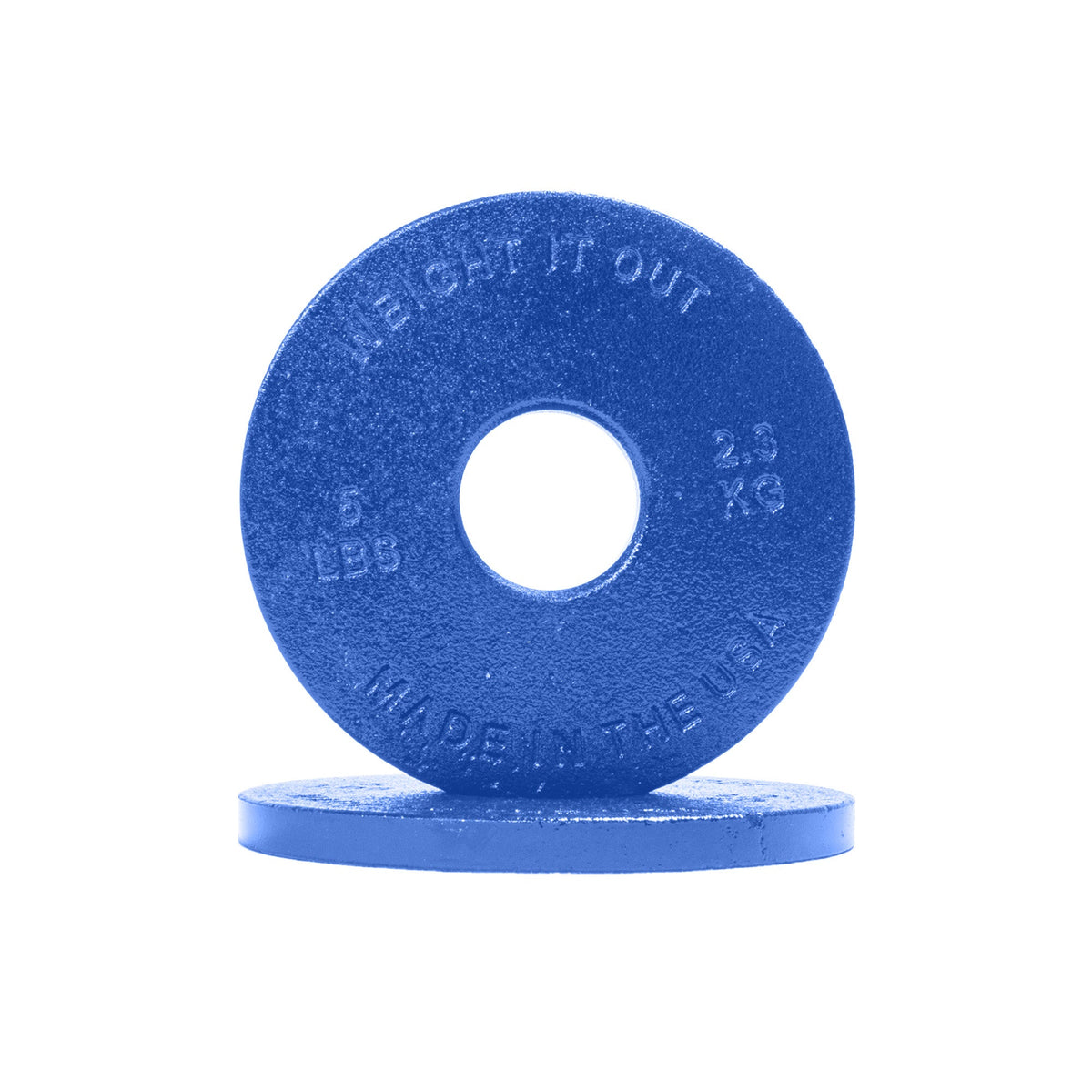 Standard 1" Cast Iron Machined Weight Plates – Pair