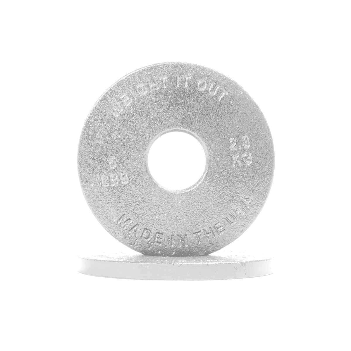 Standard 1" Cast Iron Machined Weight Plates – Pair