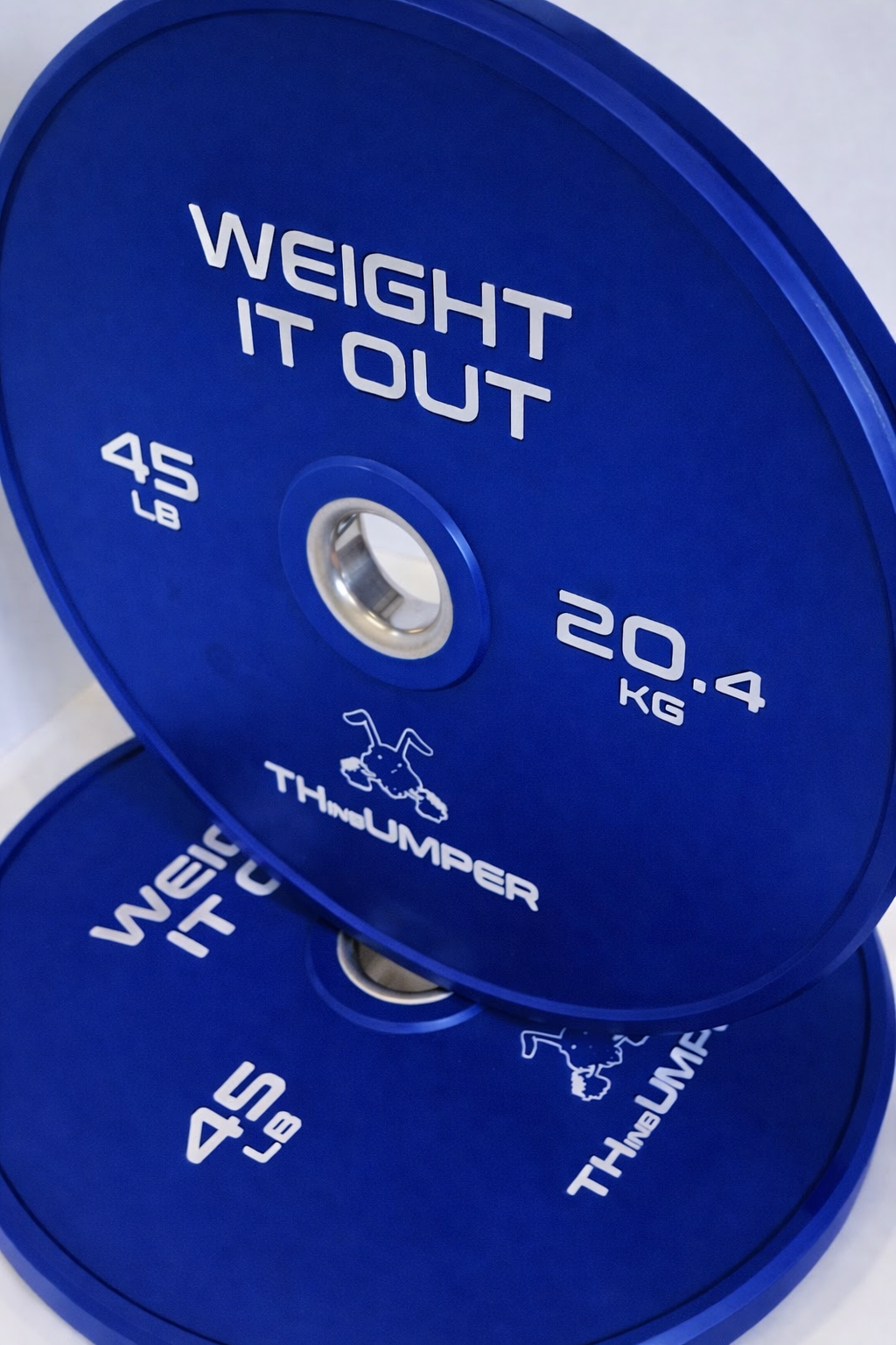 'Thumper' Thin Bumper Weight Plate Pairs – Ultra-Thin Polyurethane Olympic Plates