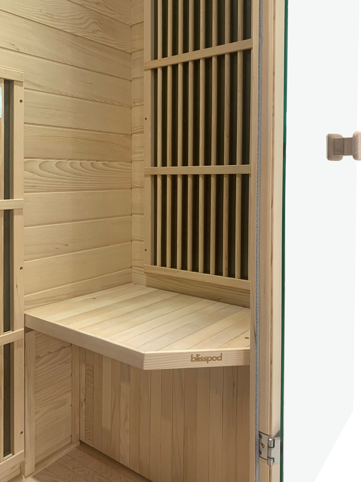 Blisspod Vienna 1-Person Far Infrared Sauna – Low EMF, Hemlock