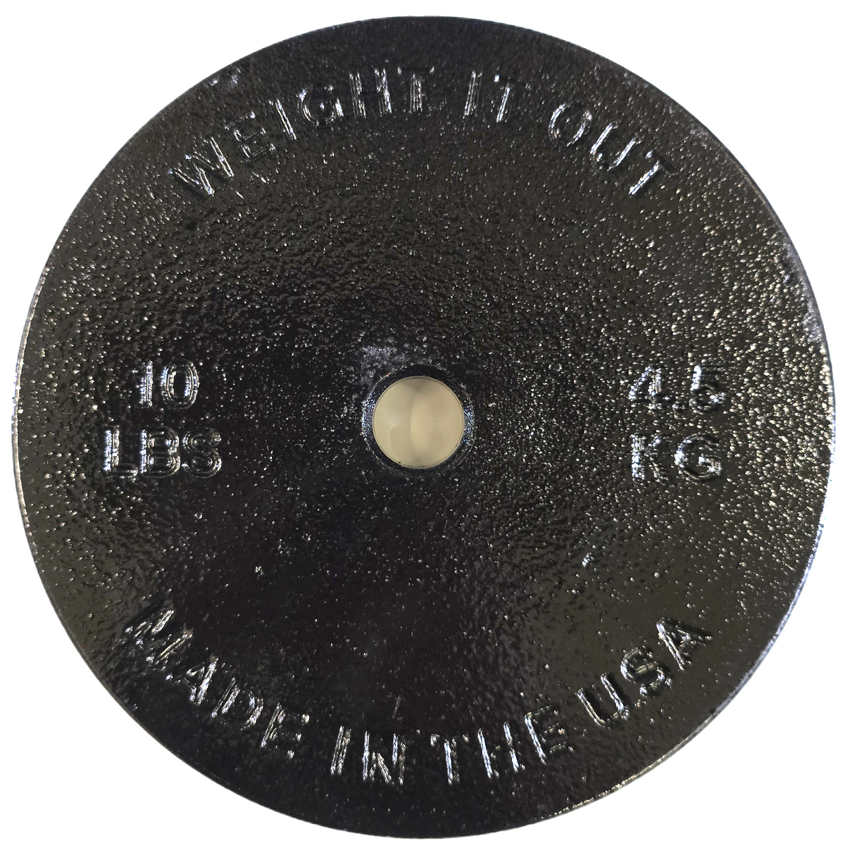 Standard 1" Cast Iron Machined Weight Plates – Pair