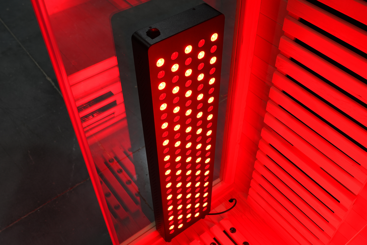 Blisspod Venetian RED 2-Person Full Spectrum Infrared Sauna with Red Light & WiFi