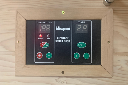 Blisspod Vienna 1-Person Far Infrared Sauna – Low EMF, Hemlock