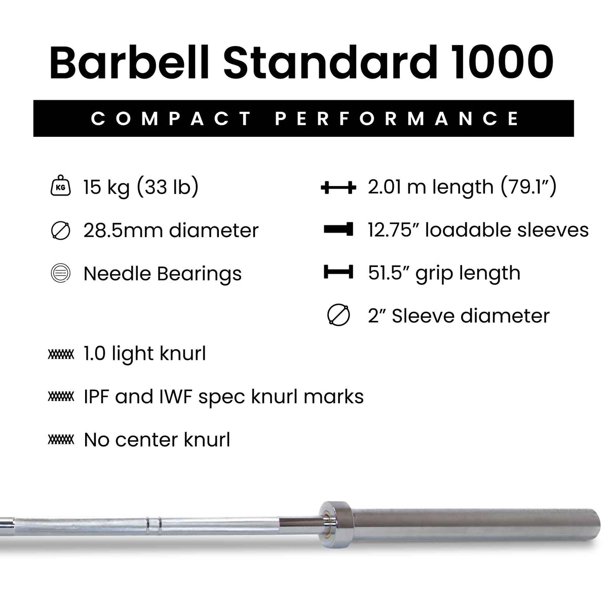 Barbell Standard Olympic Barbell &amp; Weight Set Bundle Builder – Customizable Barbell and Weight Plate Packages for Home &amp; Commercial Gyms