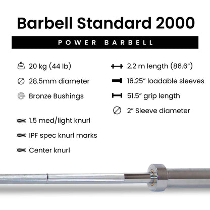 Barbell Standard Olympic Barbell &amp; Weight Set Bundle Builder – Customizable Barbell and Weight Plate Packages for Home &amp; Commercial Gyms