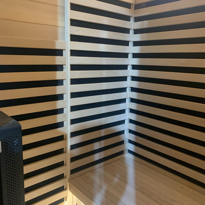 Blisspod Bergen 2-Person Full Spectrum Infrared Sauna with Red Light