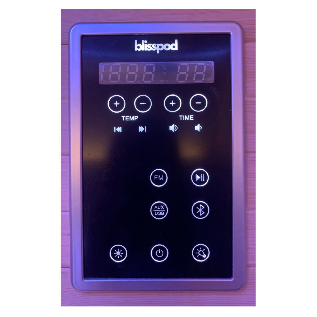 Blisspod Bergen 2-Person Full Spectrum Infrared Sauna with Red Light