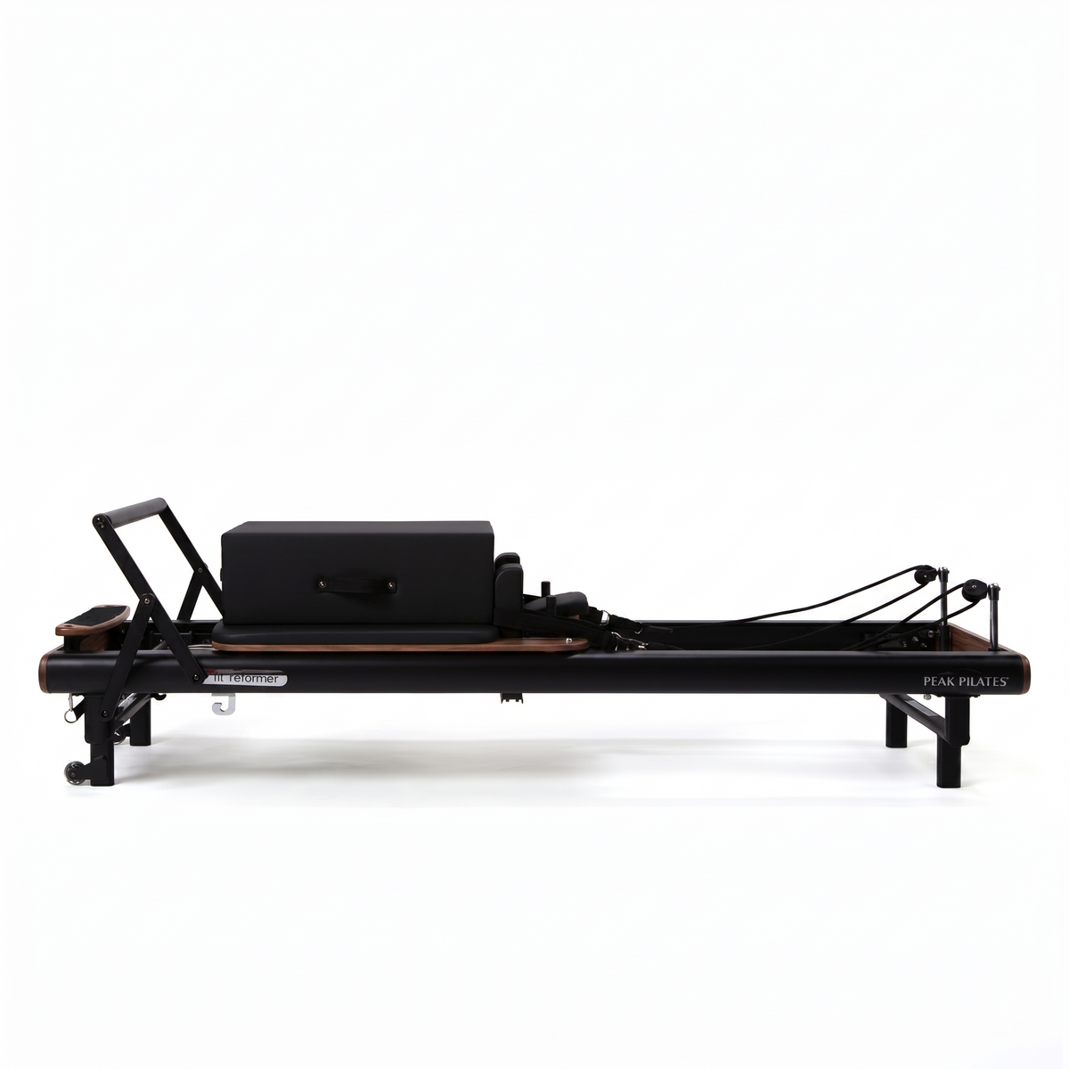 Peak Pilates fit™ Reformer with Long/Short Box – Studio-Height Pilates Reformer