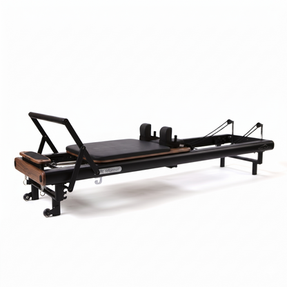 Peak Pilates fit™ Reformer with Long/Short Box – Studio-Height Pilates Reformer