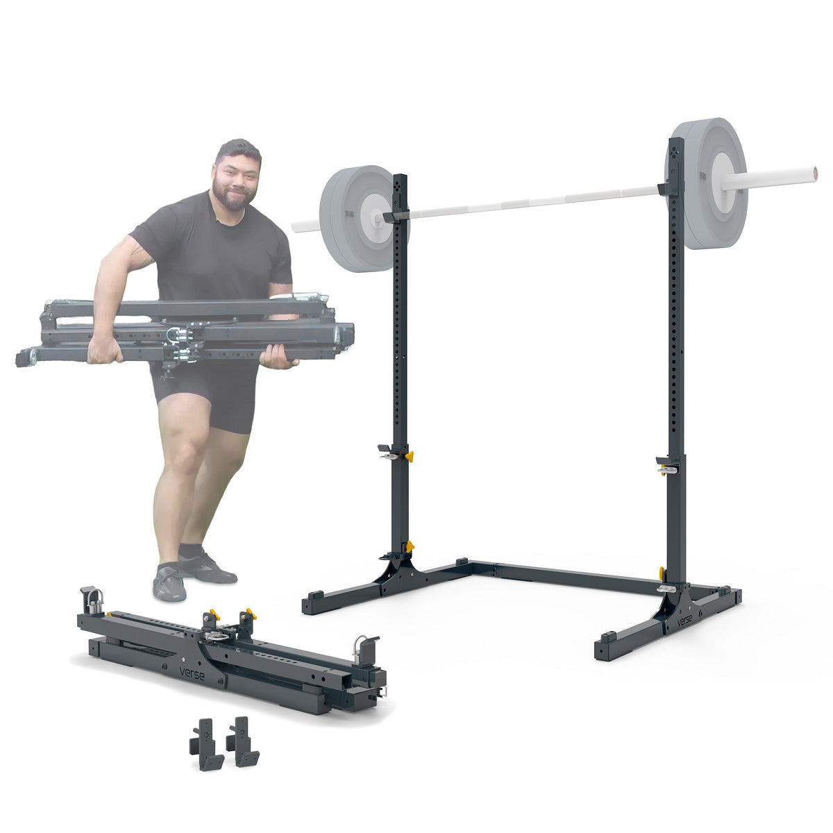Verse Agile Rack PRO – Portable Folding Squat Rack