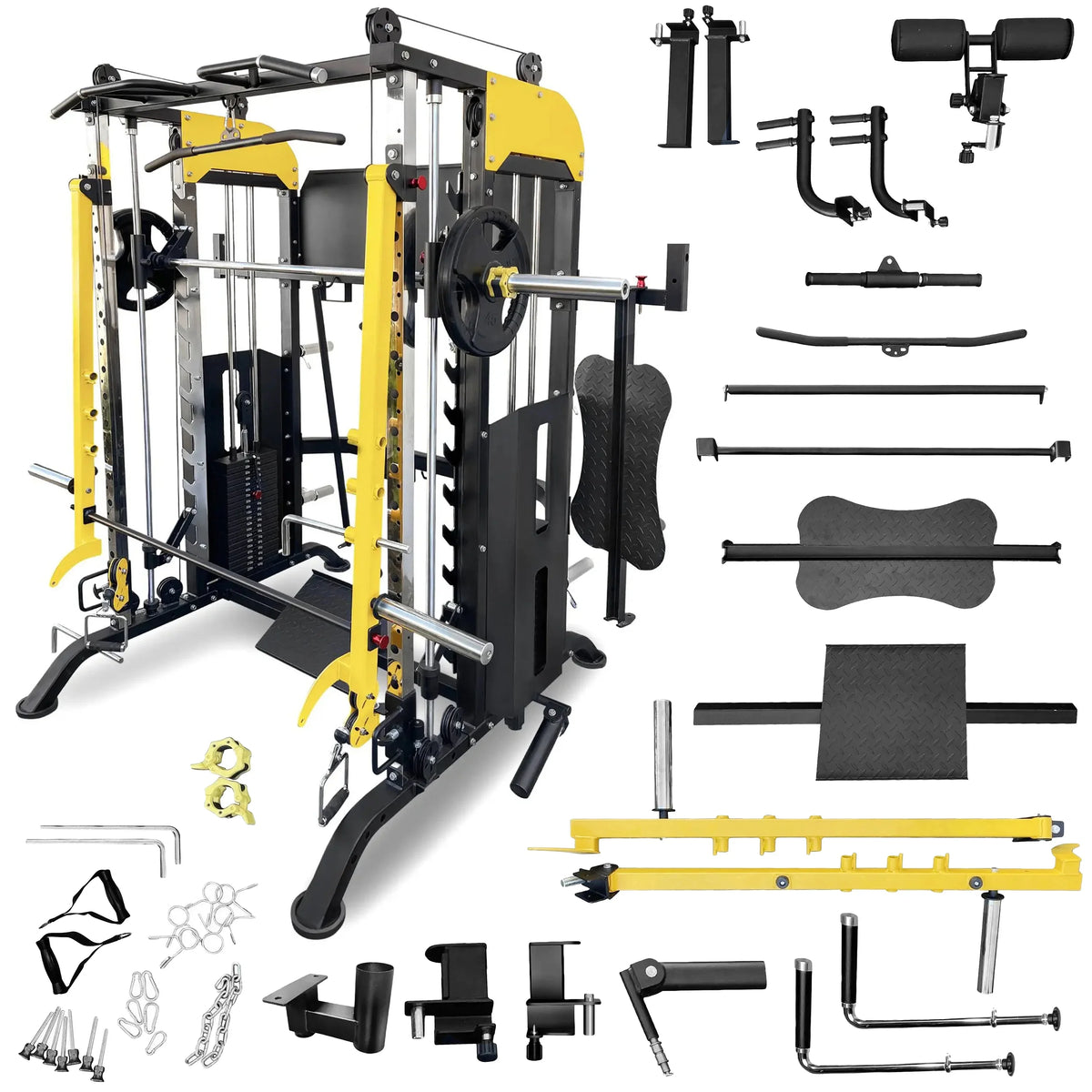 FSR90 All-In-One Smith Machine, Functional Trainer & Squat Rack (New)
